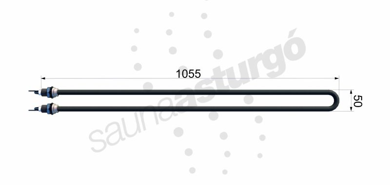 Resistencia de recambio para Sawo RTWA1150 mides