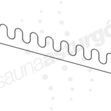 Resistencia de recambio para sauna Intervap RTQ2000